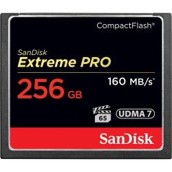  Cartão CF 256GB SanDisk Extreme Pro 