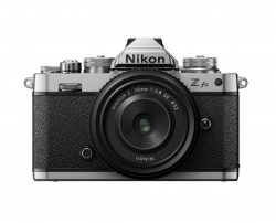 Câmera Nikon Z fc com lente  Nikkor Z 28mm f/2.8