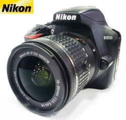 Câmera Nikon D3500 24MP Kit Lente 18-55mm com 9.257 clicks