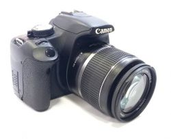 Câmera Canon EOS 500D Rebel T1i c/ Lente 18-55mm IS - 15MP - Video Full HD 