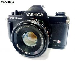 Câmera Yashica FX-3 Super c/ Lente  50mm f/ 1.9 - SLR 35mm 